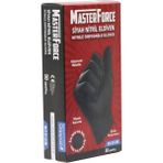 Çamdalı Masterforce Siyah Nitril Eldiven 50(Adet)