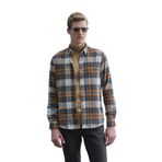Camel Erkek Oduncu Gömlek Ön Cepli Slim Fit Gömlek NCS JEANS 7217 CAMEL M