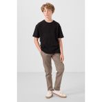 Camel Standart Fit Dokuma Hafif Esnek Chino Erkek Çocuk Pantolon - 11272 - 8 - 9 Yaş