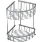 CAMERO Adnoss Ikili Oval Süngerlik 20*20cm - Köşe Süngerlik - Duşakabin Şampuanlık Cmo-c1025