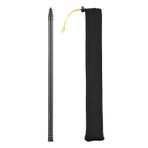Camnoon 3 metre / 9,8 ft karbon fiber selfie çubuğu ayarlanabilir uzatma çubuğu 1/4 inç vida ile Insta 360 One X/One X2 / One R panoramik kamera aksiyon kamerası için