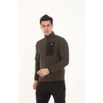 Camp Scoutland CAMP255 Outdoor Tactical Su iticili Erkek Fermuarlı Taktik Sweatshirt - Haki - 2XL