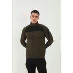 Camp Scoutland CAMP260 Outdoor Tactical Su Iticili Erkek Fermuarlı Taktik Sweatshirt - Haki
