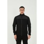 Camp Scoutland CAMP260 Outdoor Tactical Su Iticili Erkek Fermuarlı Taktik Sweatshirt - Yeşil - Siyah - 2XL