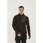Camp Scoutland CAMP265 Outdoor Tactical Su Iticili Erkek Fermuarlı Taktik Sweatshirt - Siyah