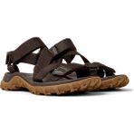 Camper %100 Geri Dönüştürülmüş Polyester Koyu Kahve Erkek Sandalet Drift Trail Sandal