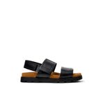 CAMPER Deri Siyah Erkek Sandalet Brutus Sandal