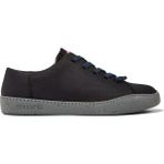 Camper Erkek Spor Ayakkabı Peu K100881-00110 Siyah Tekstil Düz Tabanlı OrthoLite® Malzeme - 024-Siyah