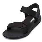 Camper K200958 Siyah Match Kadın T-Strap Sandalet