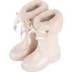Campera Charol Soft Kız Çocuk Sedef Rugan Yağmur Çizmesi