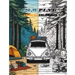 CAMPING LIVRE DE COLORIAGE: 48 modèles pour les enfants, les adultes et les passionnés de coloriage. L'aventure vous attend dans la nature, capturez l'esprit du camping à travers des scènes colorées.