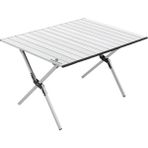 Campology Alüminyum Katlanabilir Kamp ve Piknik Masası L - 60 × 83 × 47 cm - Beyaz