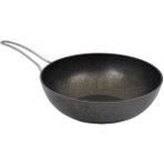 Campout 28 cm Granit Döküm Wok Tava