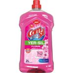 Camsil Yer-Sil Floral 2 lt Sıvı Deterjan Hoş Çiçek Kokusuyla Etkili Temizlik Özelliği