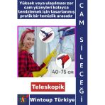 #Camsileceği Ev Ofis Oto Bakım Köşe Kenar Zor Nokta Oynar Başlıklı Teleskopik Çekçekli Cam Sileceği Vitrin