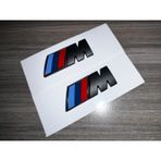 Çamurluk Bmw M Amblem Logo, Mat Siyah, 1. Sınıf