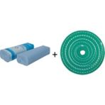 Can 115 mm Polisaj Keçe ve Yıldız Mavi Cila Takımı