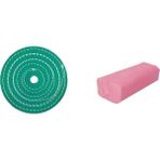 Can 150 mm Dikişli Polisaj Keçesi ve Marpol Pembe Cila Takımı