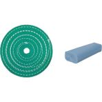 Can 150 mm Dikişli Polisaj Keçesi ve Yıldız Mavi Cila Takımı