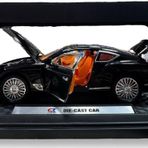 Can Ali Toys 1:24 Metal Model Koleksiyon Araba Bentey Siyah 21 Cm Cz140B