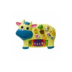 Can Ali Toys Canali Çiftlik Hayvan Sesli Eğitici Piyano Oyuncak - Inek