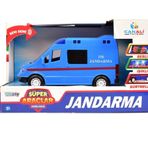 Can Ali Toys CNL 9999-2 Işıklı Sesli Pilli Jandarma Ekip Arabası