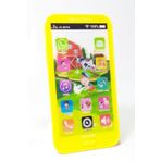Can Ali Toys Dokunmatik Oyuncak Telefon Sesli Işıklı Müzikli Oyuncak Çocuk Telefonu Sarı