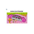 Can Ali Toys RnArH84evq Kukuli İlk Elektronik Piyanom Pembe Oyuncak Piyano Kukuli Şarkılı Kutulu