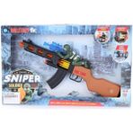 Can Ali Toys Sesli Işıklı Oyuncak Sniper Soldier Tüfek