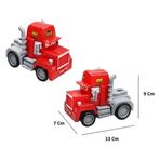 Can Ali Toys Sürtmeli Kücük Kırmızı Sevimli Tır