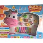 Can Ali Toys Türkçe Müzikli Eğitici Piyano - Renkli