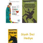 Can Çocuk Yayınları 101 Deyim 101 Öykü + Dünyanın Merkezine Yolculuk + Siyah Inci Hediye - Hayır