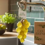 Can Defne Üzüm Şeklinde El Yapımı Doğal Sabun – Aromatik Kokulu Dekoratif Banyo Sabunu (Sarı) - 1 Adet