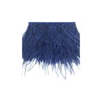 CAN Deve Kuşu Tüyü Lacivert 12 cm, 1 Metre, Unisex, Parti Malzemeleri