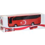 Can-Em Oyuncak CNM37 Sürtmeli Türk Bayrağı Otobüsü