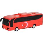 Can-Em Oyuncak Türk Bayraklı Sürtmeli Otobüs