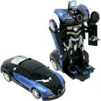 Can Ithalat Mecha Ares Pilli Robota Dönüşen Bugatti Araba - Siyah