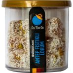 Can kardeşler kuruyemiş On The Go Hindistan Cevizli Mini Antep Fıstıklı Lokum 100 G - 100 gr