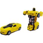 Can Otomatik Robota Dönüşen Araba Sarı