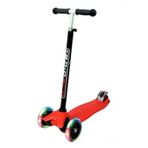 Can Oyuncak 3 Tekerli Led Işıklı Kırmızı Scooter