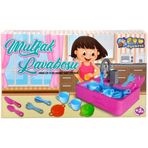 Can Oyuncak HC1020 Pembe Mutfak Lavabosu