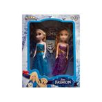 CAN OYUNCAK Mini Elsa Ve Anna Kutulu Ikili Rrozen Girls Bebek Oyuncak Çocuk Eğitici Oyuncaklar