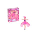 CAN OYUNCAK Pembe Hareket Sensörlü Uçan Sihirli Peri Elsa Uçan Peri Oyuncağı