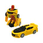 Can Oyuncak Robota Dönüşen Transformers Pilli Araba - Sarı