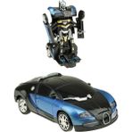 Can Oyuncak Transformers Robota Dönüşen Araba Işıklı Sesli Bugatti