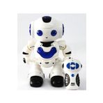 CAN OYUNCAK Uzaktan Kumandalı Robot Türkçe Sesli Işıklı Hareketli Pilli Oyuncak Akıllı Robot Dans Eden Robot PRA-5916507-3922