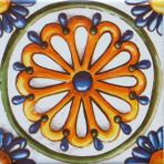Can Seramik 10*10 Cm Cç-16 Kütahya Çini Karo ( 5'li 1 Paket )