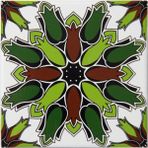 Can Seramik Cç-79 Kütahya Çini 5'li 10x10 cm Karo