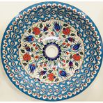 CAN SERAMİK - EL DEKORU DESENLİ KÜTAHYA ÇİNİ LAVABO