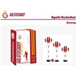Can Sports Galatasaray Lisanslı Ayaklı Basketbol Potası Seti - Kırmızı